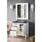 James Martin Vanities Addison 30in Single Vanity, Glossy White w/ 3 CM Charcoal Soapstone Quartz Top E444-V30-GW-3CSP - alternate 4